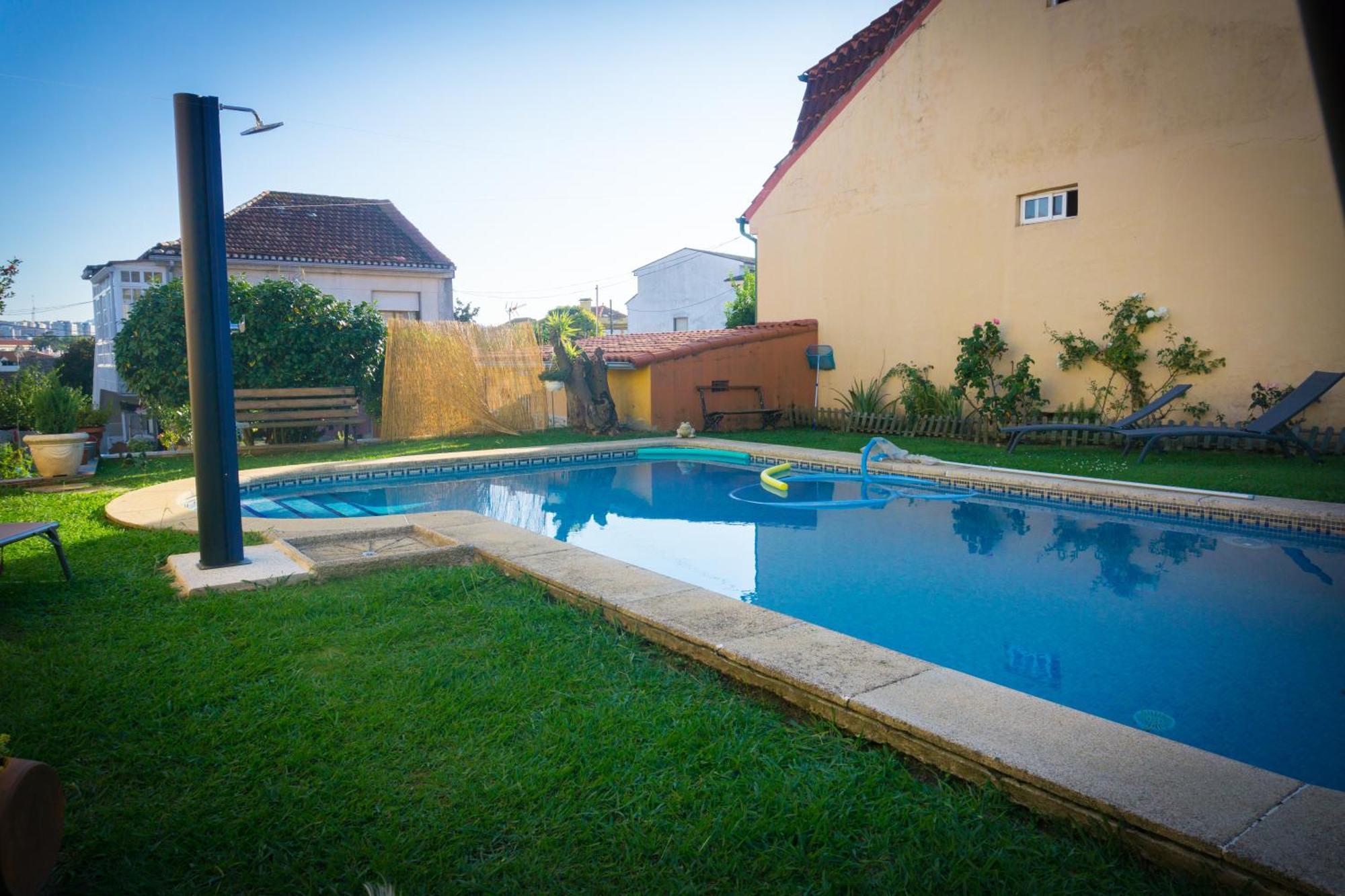 Apartamento Con Piscina Privada Apartman Vigo Kültér fotó